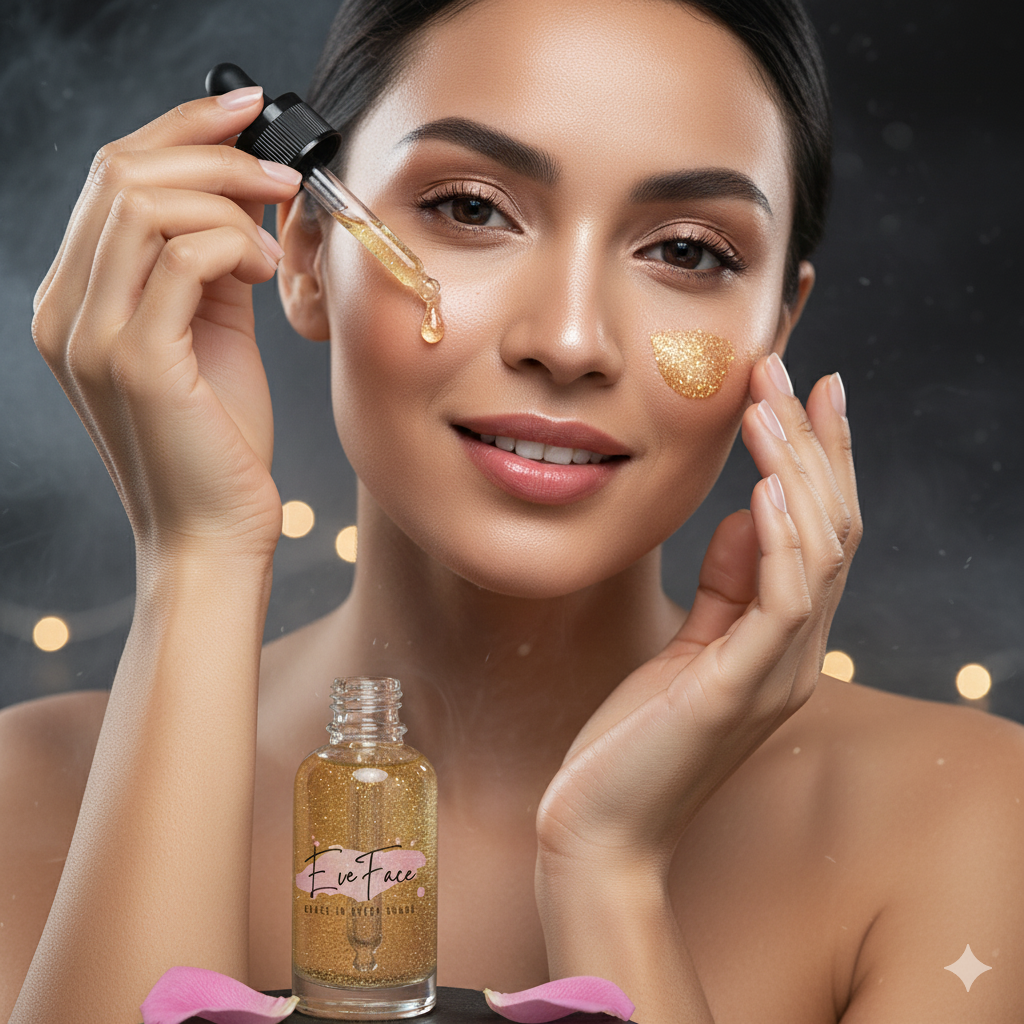 EveFace Golden Glow Luminous Elixir - Grace in Every Shade