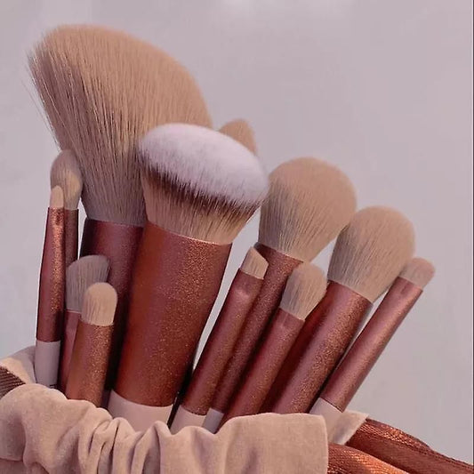 13 Pieces Makeup Brushes Set