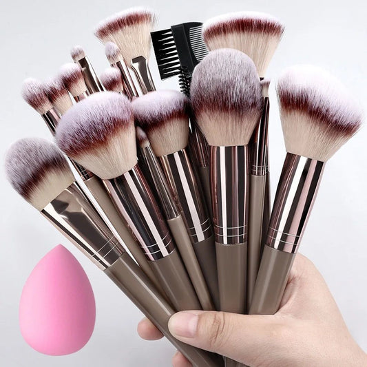 20 pc makeup brushes