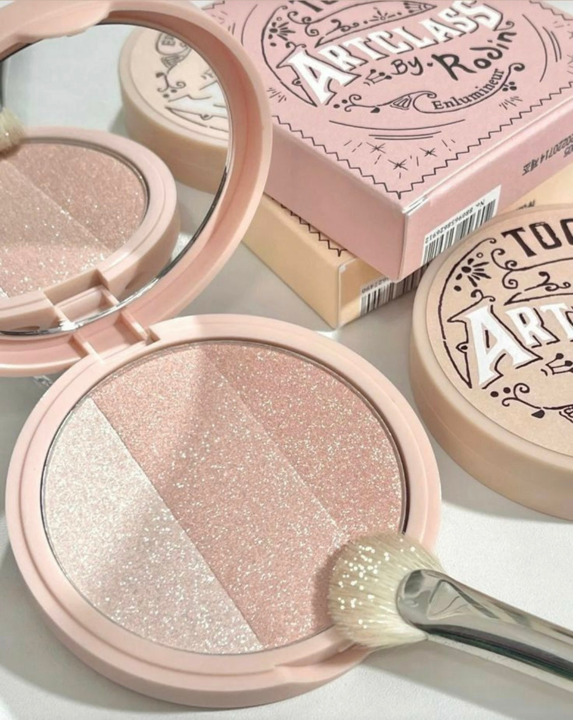 Glitter Nude Blush