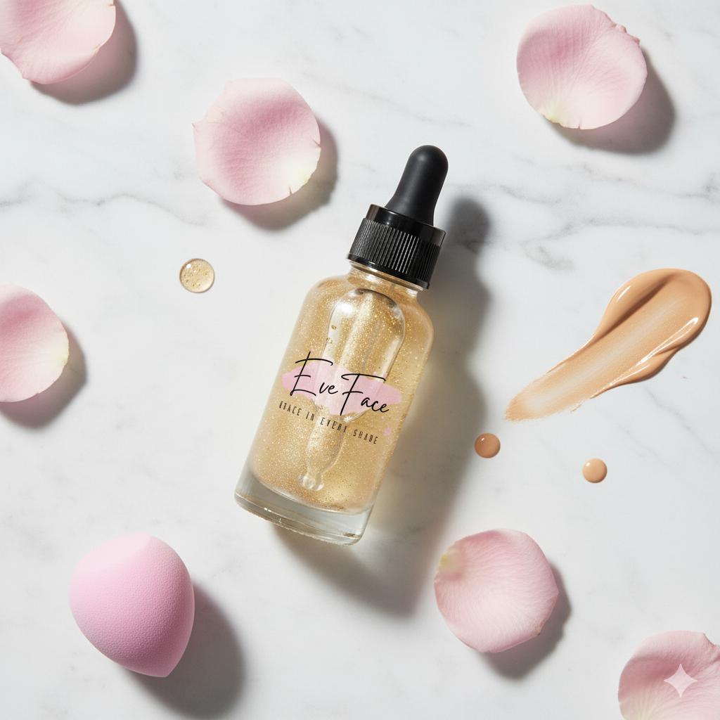 EveFace Golden Glow Luminous Elixir - Grace in Every Shade