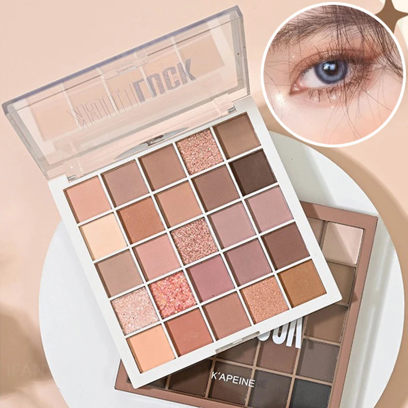 25 Color Eye Palette